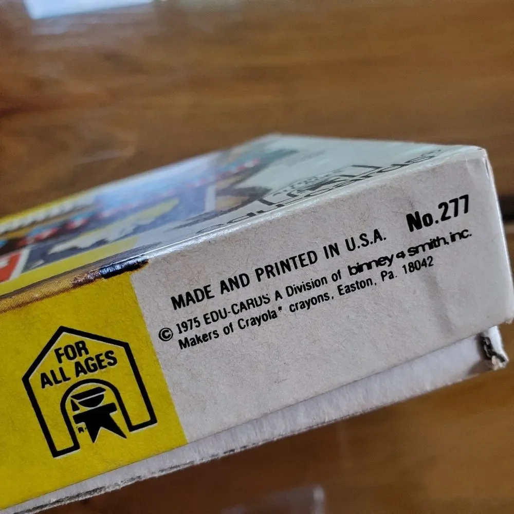 Flash Cards Of The United States With Quiz‎ Game Edu-cards Complete Vintage 1975